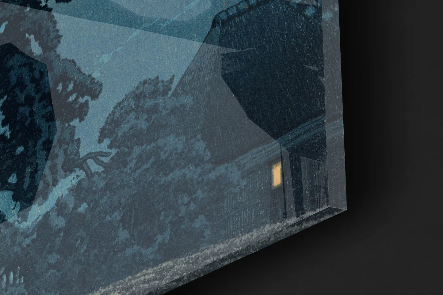 Hasui Kawase - Moon Over Magome
