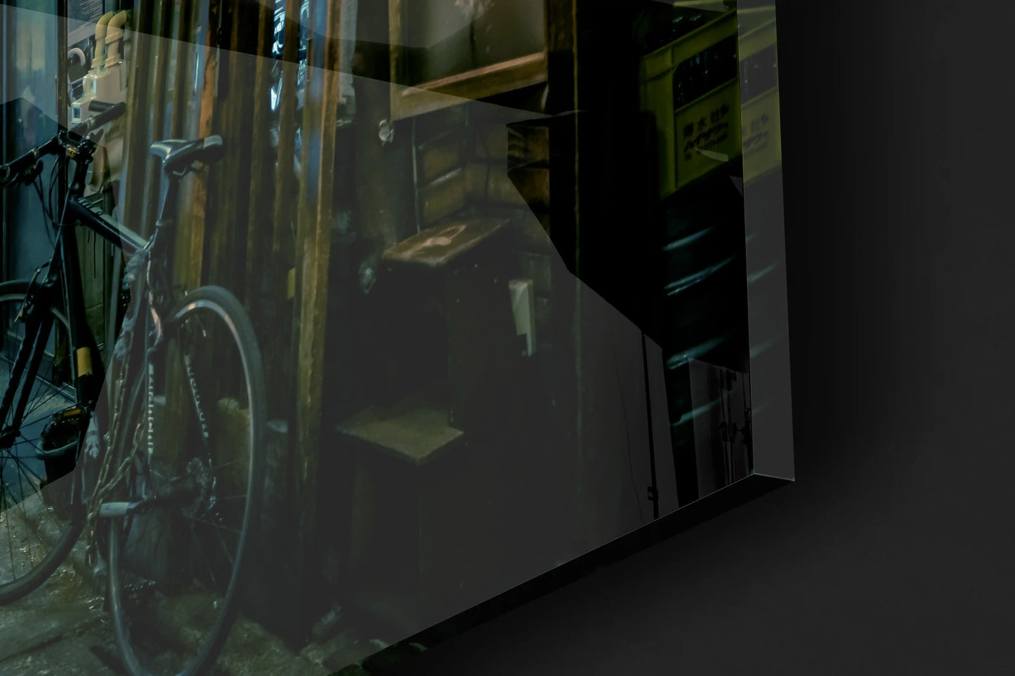 Fotografia Urbana Notturna - Strade di Tokyo in Stampa su Plexiglass - Arte Moderna Giapponese