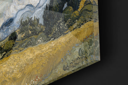 Van Gogh -Wheat Field with Cypresses (1889)